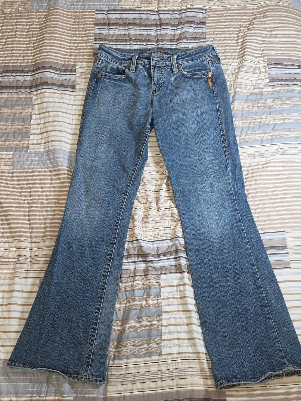 Silver Classic Women's Blue Flared Jeans